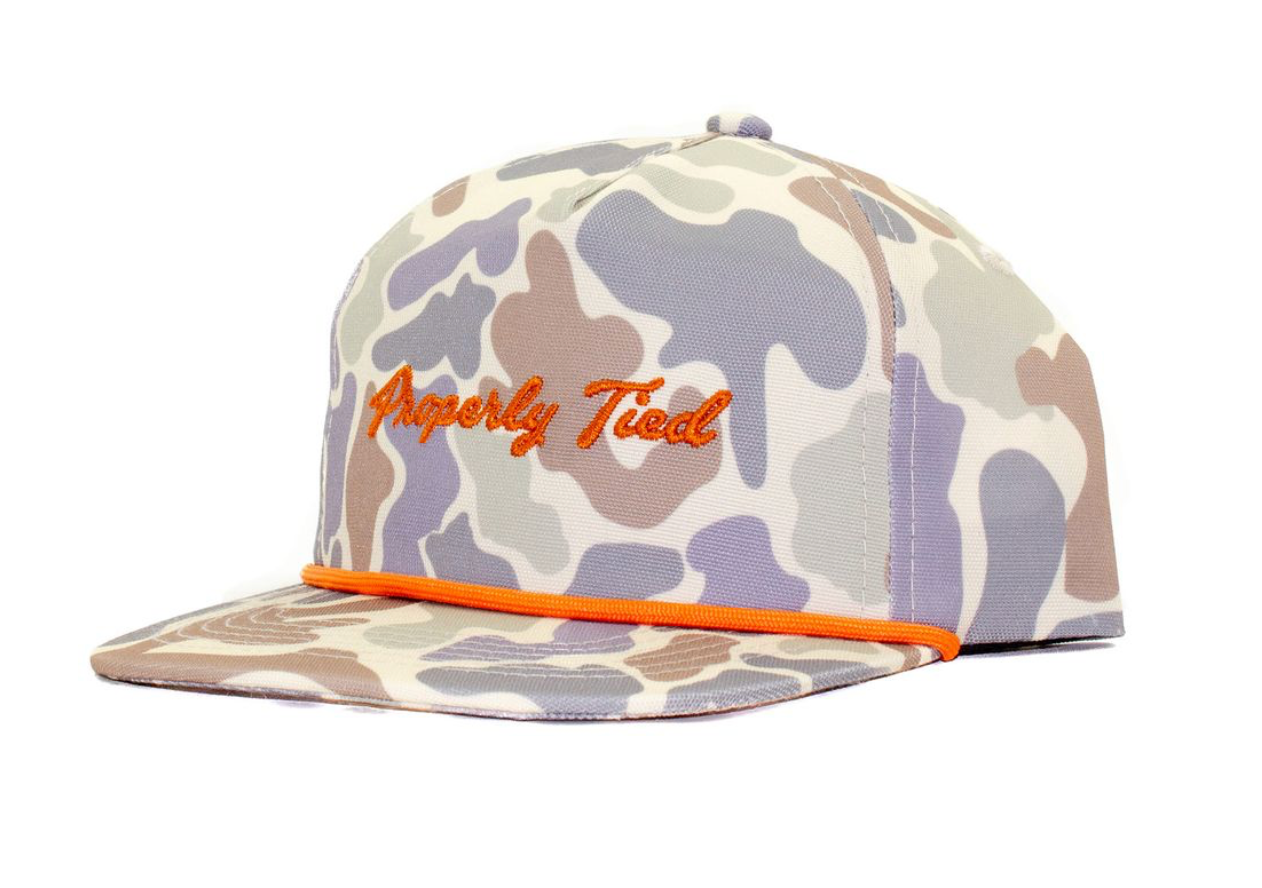 Boys Rope Hat Field Camo