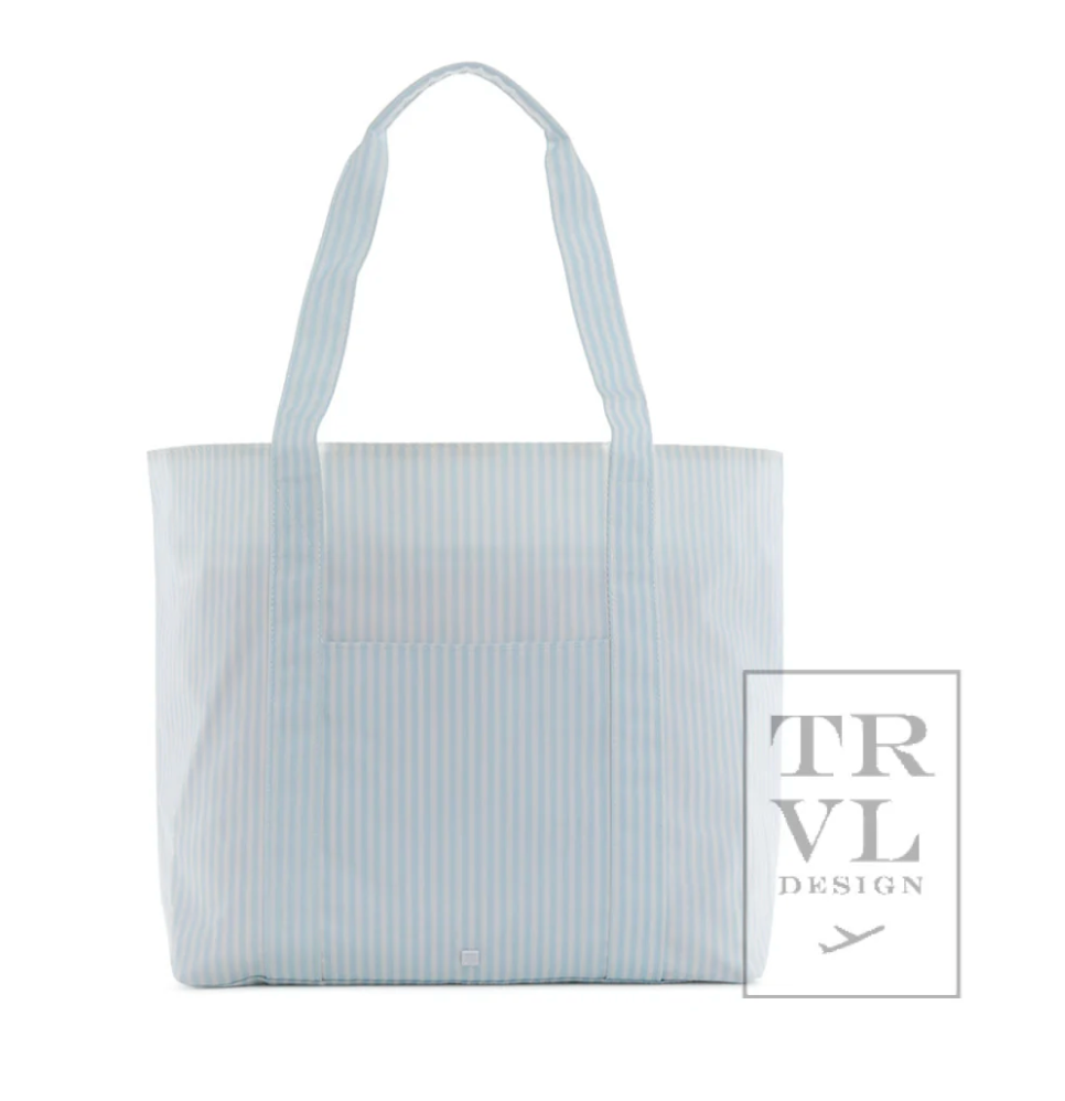 Jumbo XL Tote Pimlico Stripe Blue