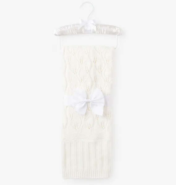 Christening Shawl White