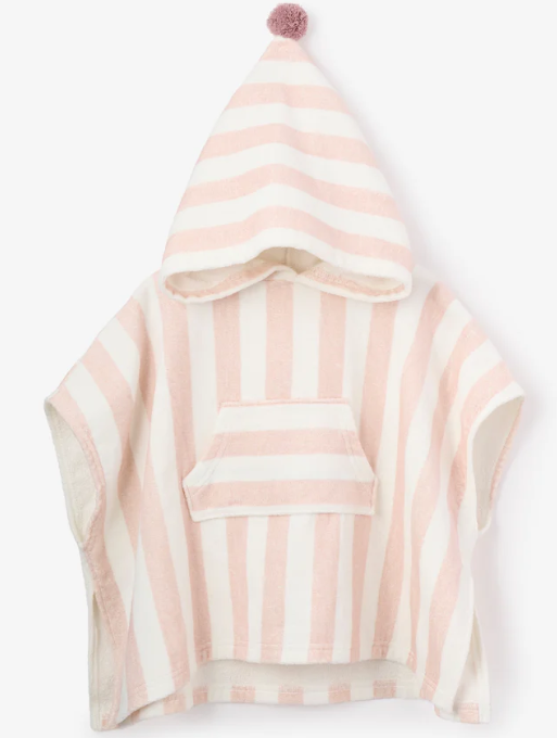 Beach Poncho Coverup Pale Pink