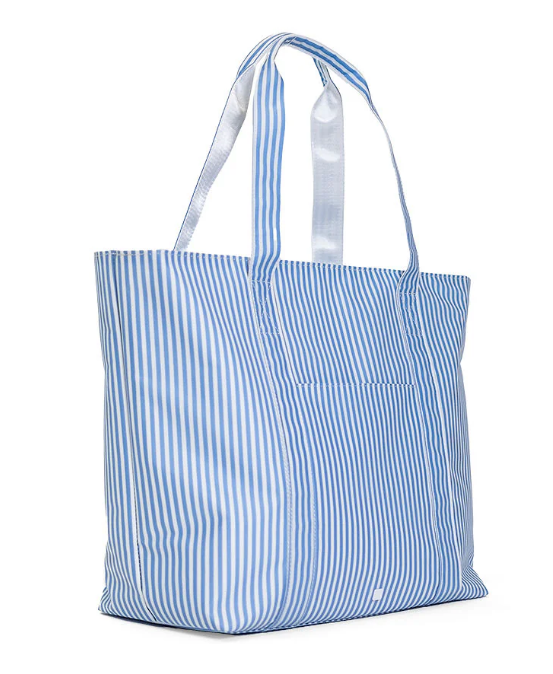 Jumbo XL Tote Pimlico Stripe Chambray