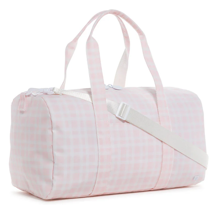 Weekender Pimlico Plaid Pink Duffel Bag