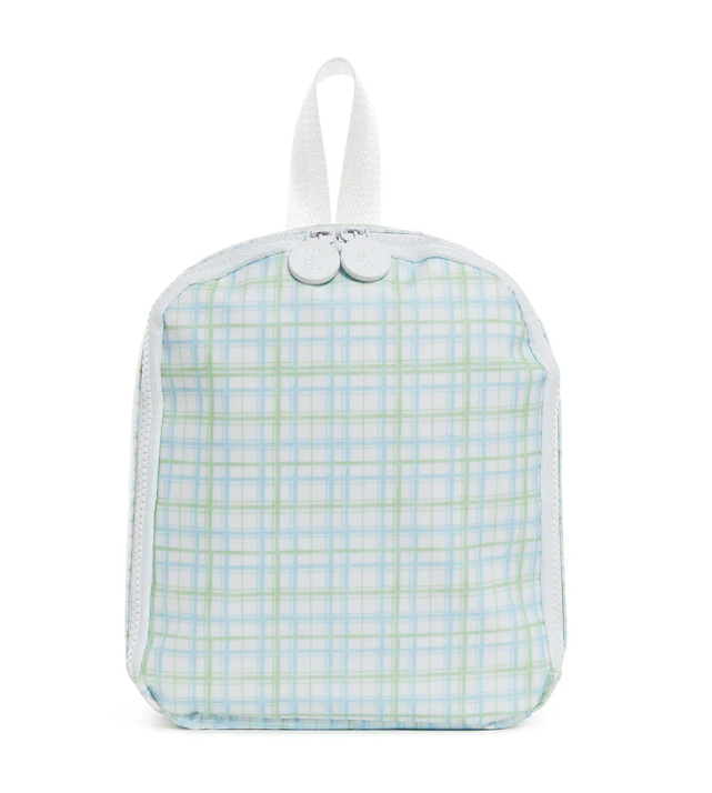 Bring It Lunch Bag Classic Plaid Green