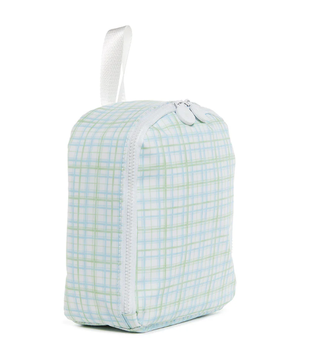 Bring It Lunch Bag Classic Plaid Green