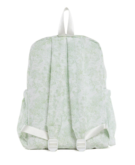 Backpacker Backpack Bunny Toile Green