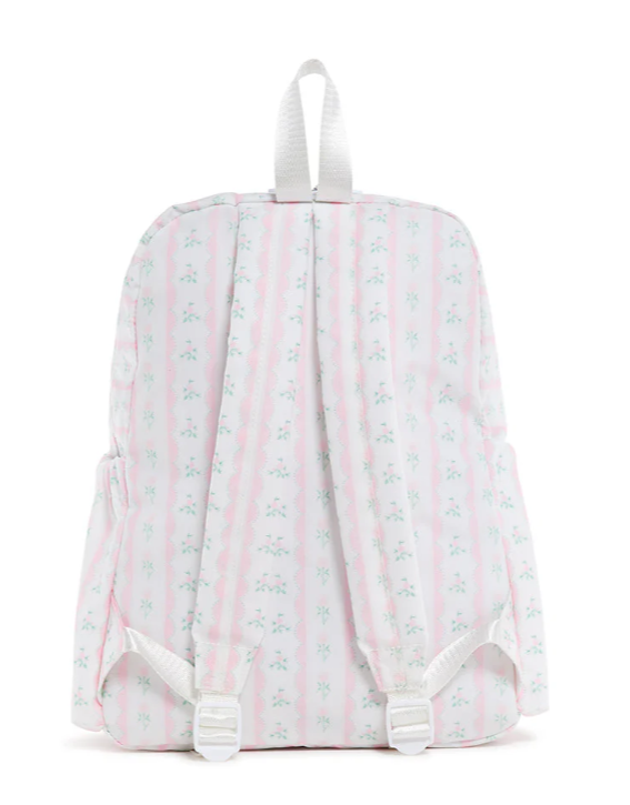 Backpacker Backpack Ribbon Floral Pink