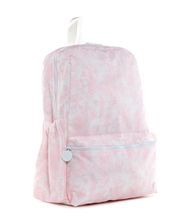Backpacker Backpack Bunny Toile Pink