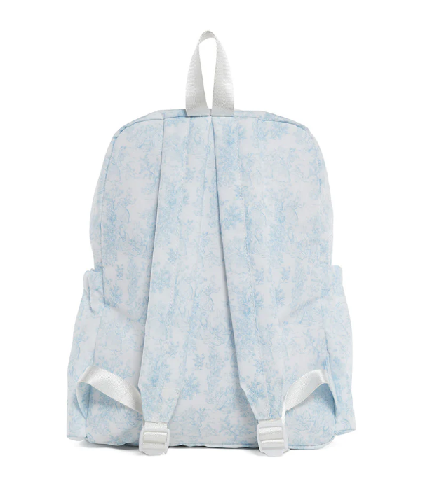 Backpacker Backpack Bunny Toile Blue