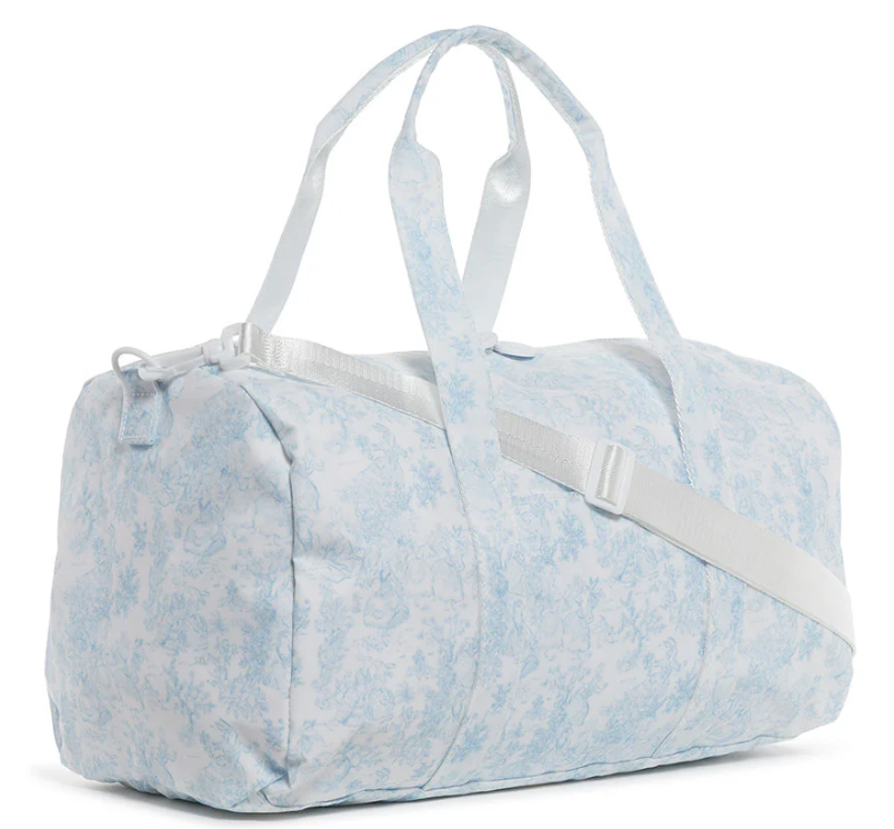 Weekender Bunny Toile Blue Duffel Bag