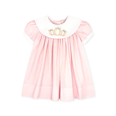 Louise Dress Classic Pink Broadcloth