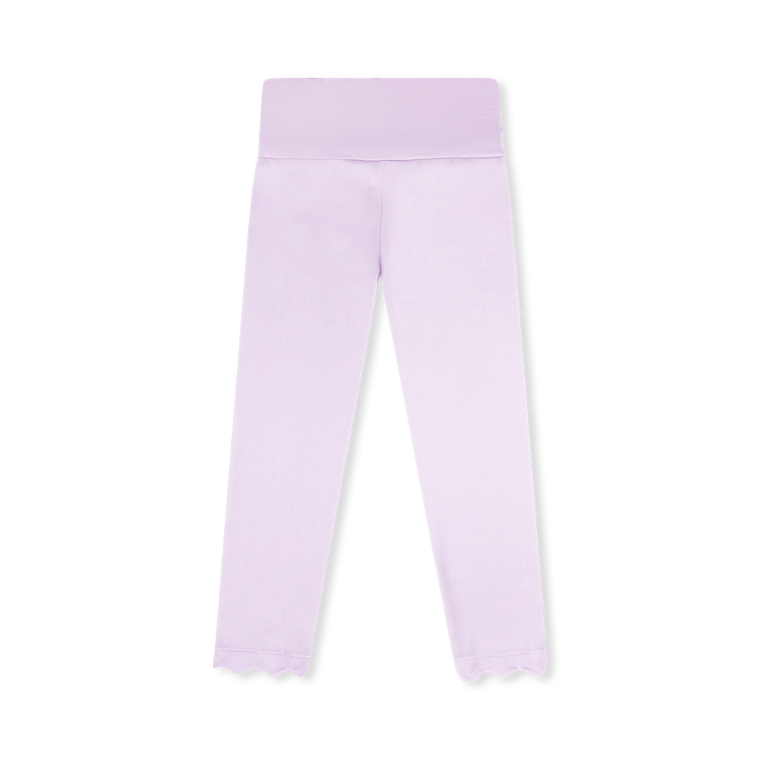 Sadie Scallop Legging Petal Purple