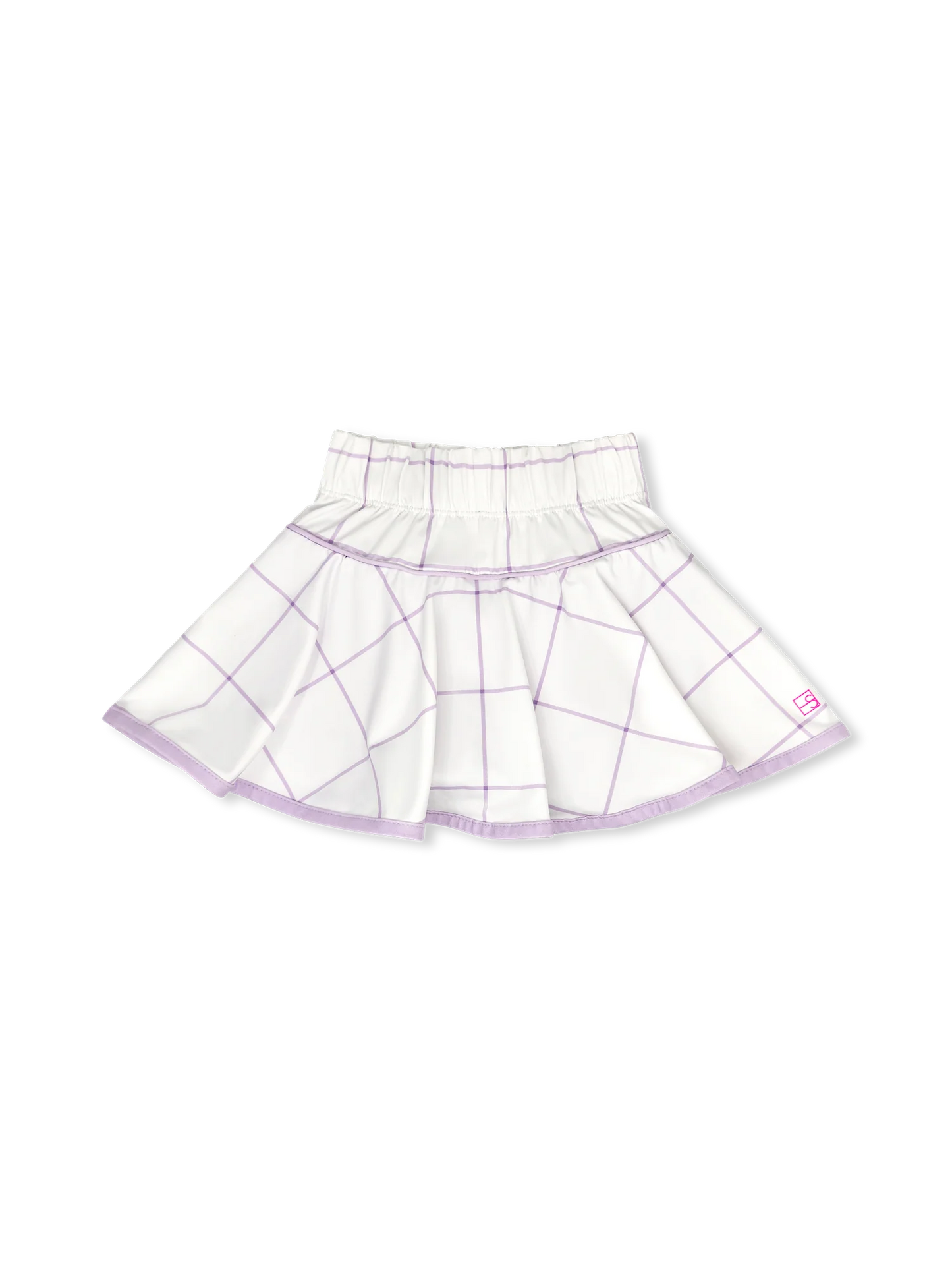 Quinn Skort Pure Coconut Willington Windowpane