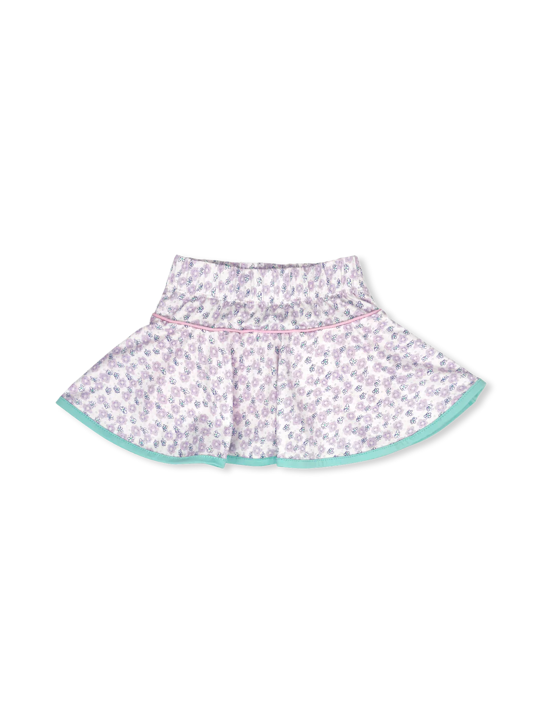 Quinn Skort Blissful Blooms/Totally Turquoise/Cotton Candy Pink