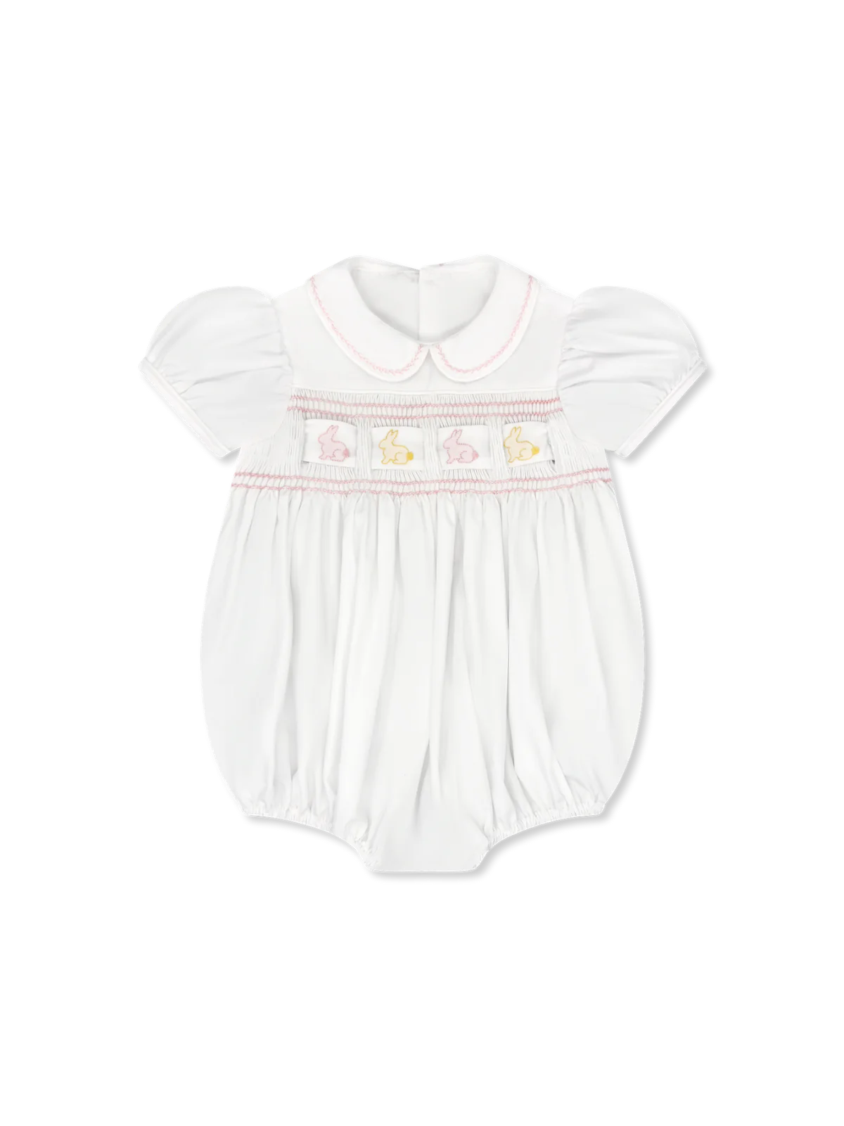 Ruth Ribbon Bubble Blessings White/Pleasant Pink