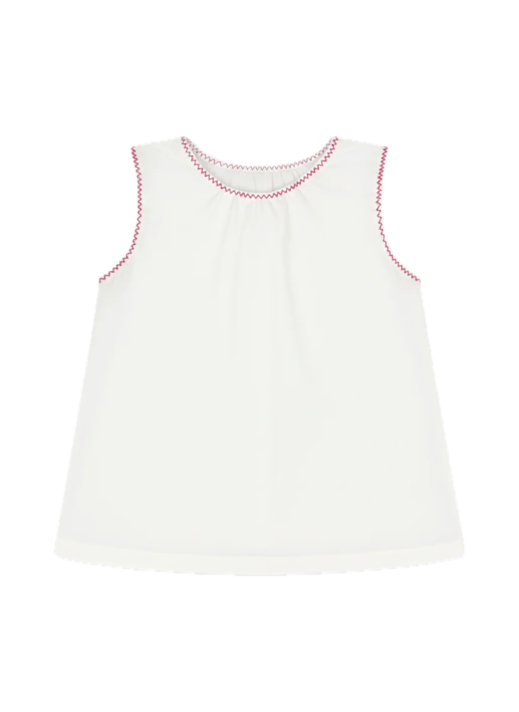 Bethany Blouse Sterling White Hot Pink