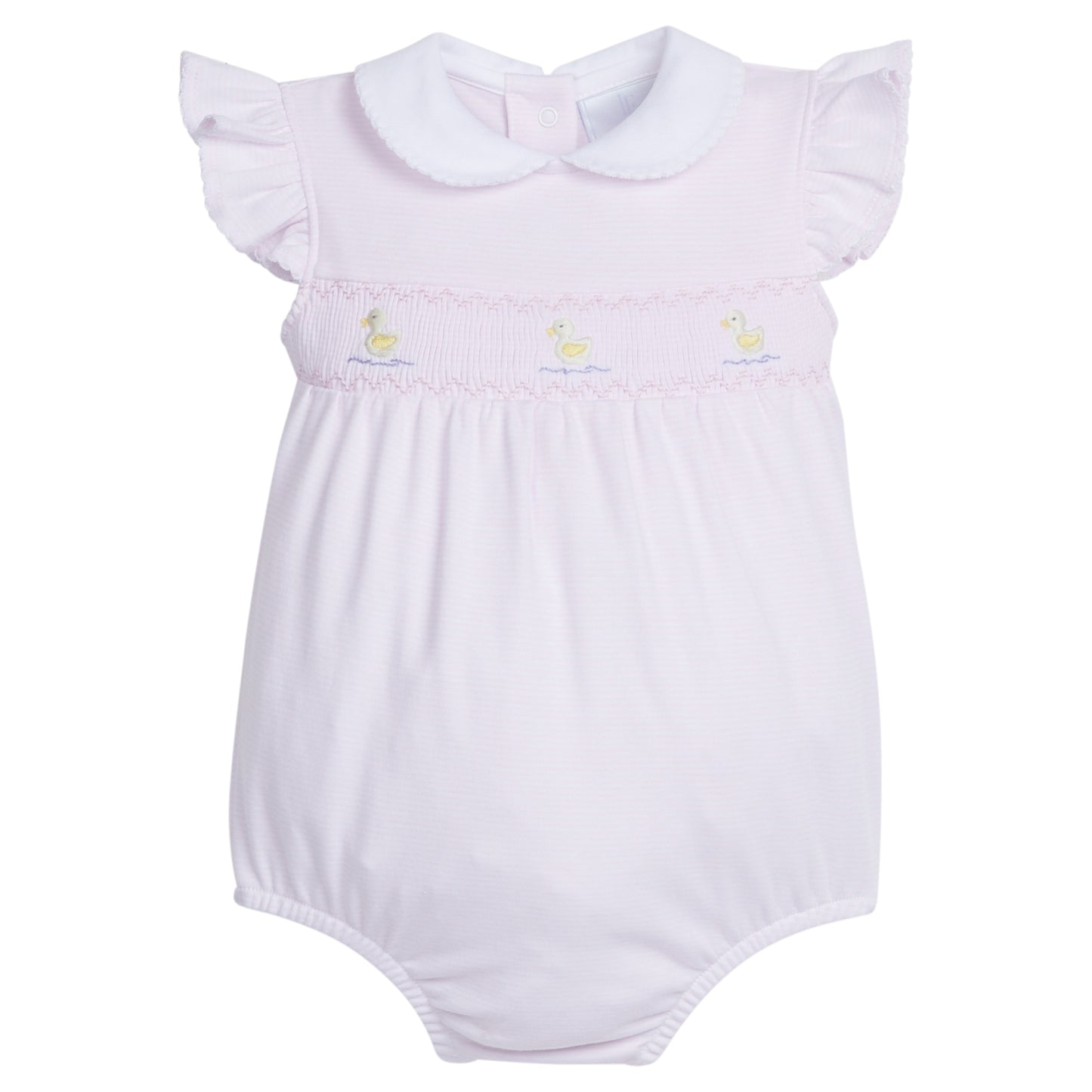 Smocked Angel Sleeve Bubble Ducks