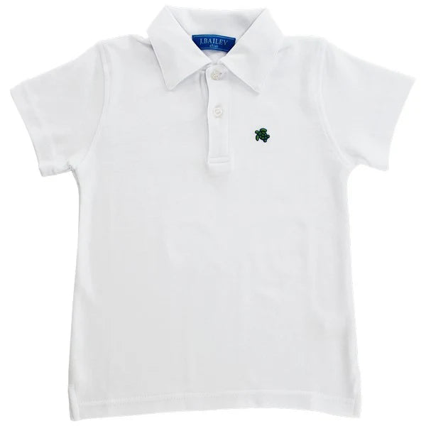 Henry Short Sleeve Polo White