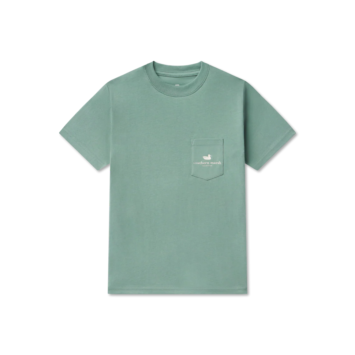 Youth Vintage Duck Decoy Tee Camo Burnt Sage