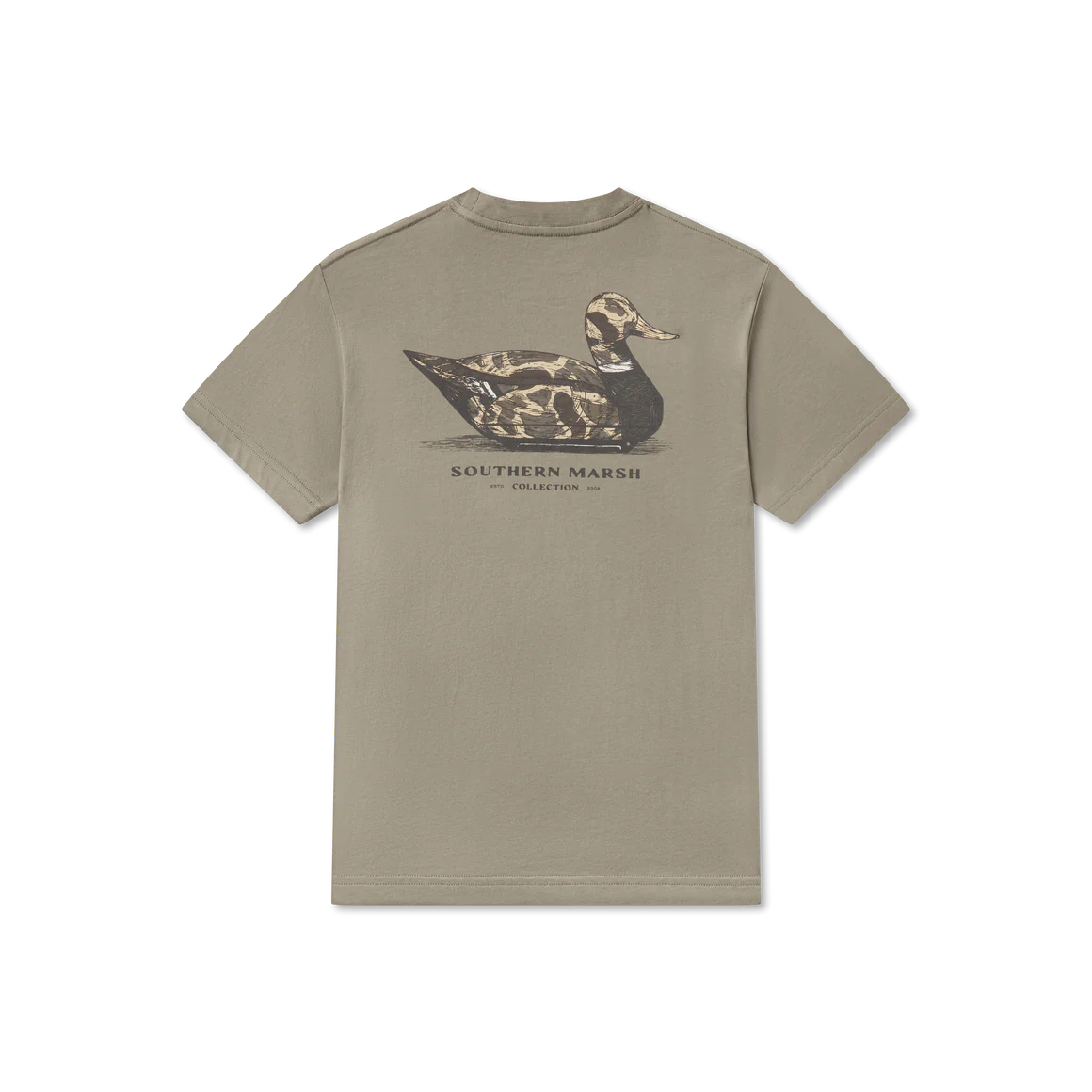 Youth Vintage Duck Decoy Tee Stonewall/Olive Camo