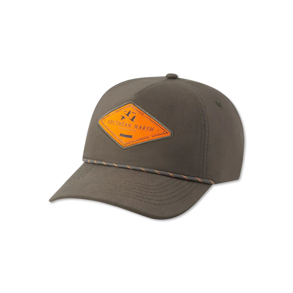 Youth Ensenada Rope Hat Duck Patch Dark Olive
