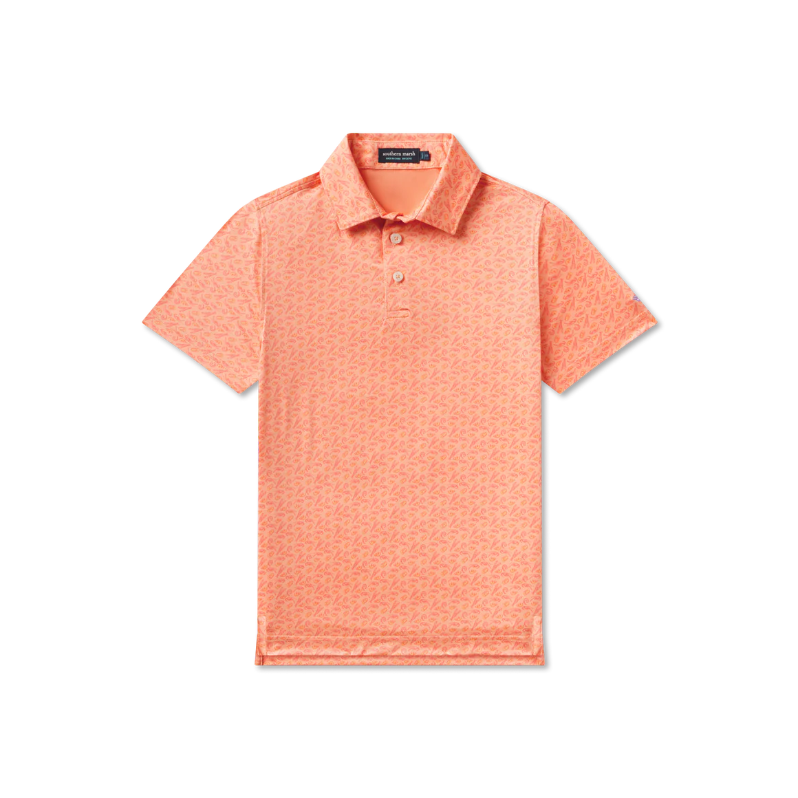Youth Flyline Performance Polo Peach
