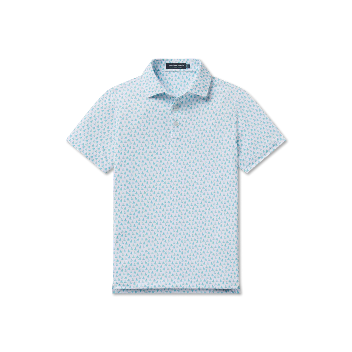 Youth Flyline Performance Polo Antigua Blue