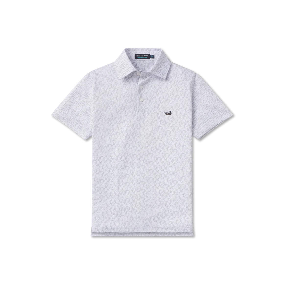 Youth Pass Rush Performance Polo White