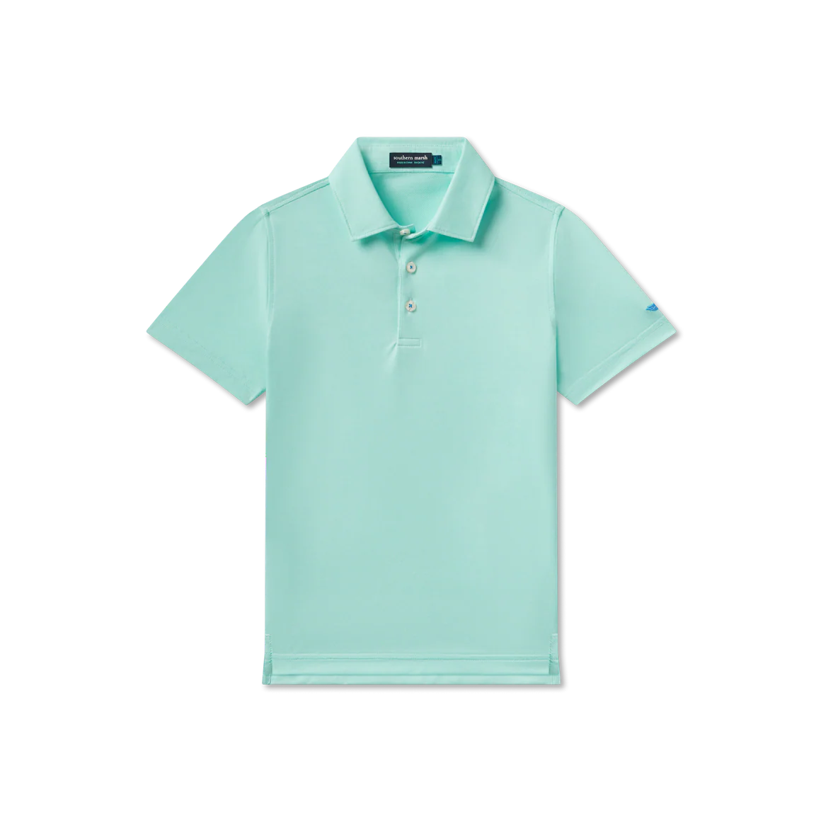 Youth Varsity Performance Polo Antigua Blue