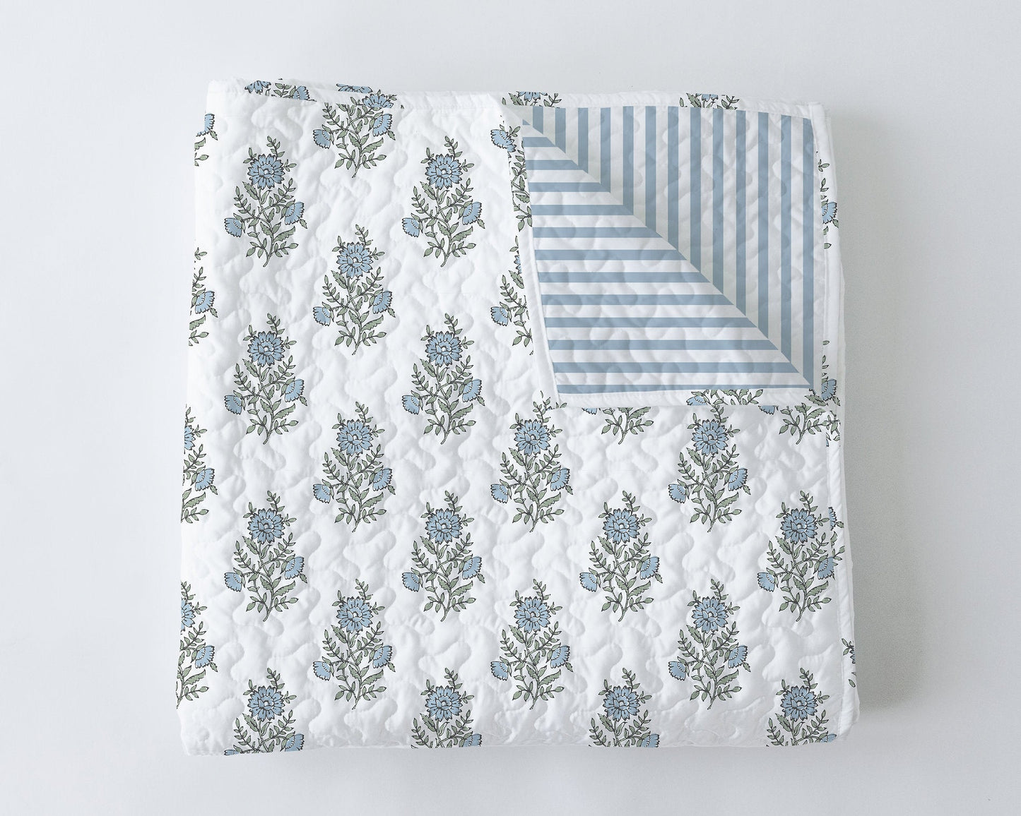 Claire in Blue Baby Blanket