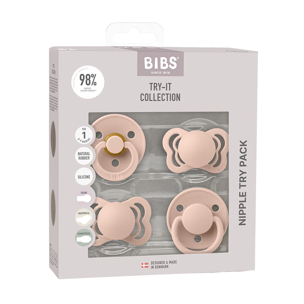 Try-It Collection Blush Silicone Size 1