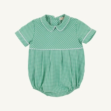 Bradford Bubble Gibson Island Green Gingham