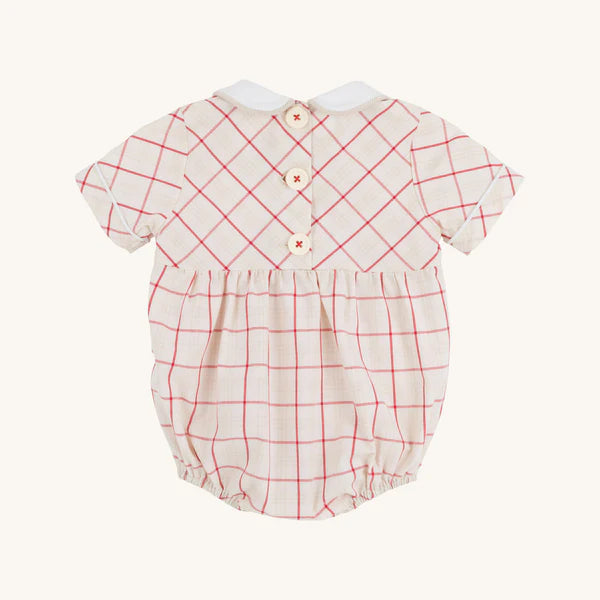 Bradford Bubble Oak Park Plaid/Worth Ave White