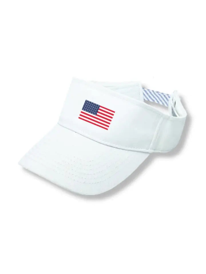 American Flag Visor
