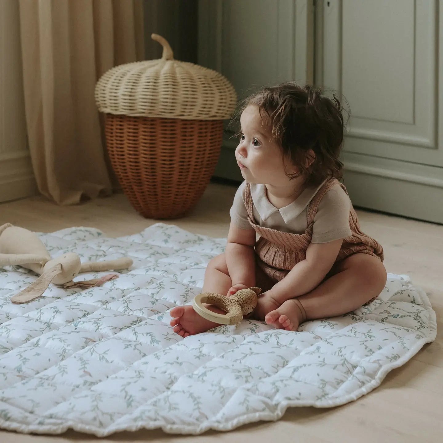 Secret Garden Play Mat Ivory