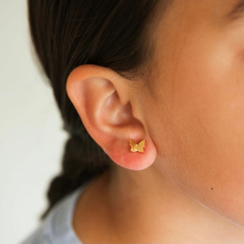 Butterfly Stud Earring
