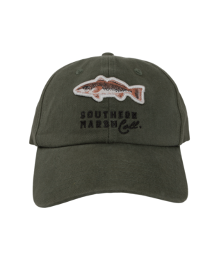 Y Washed Hat Redfish Patch Burnt Sage