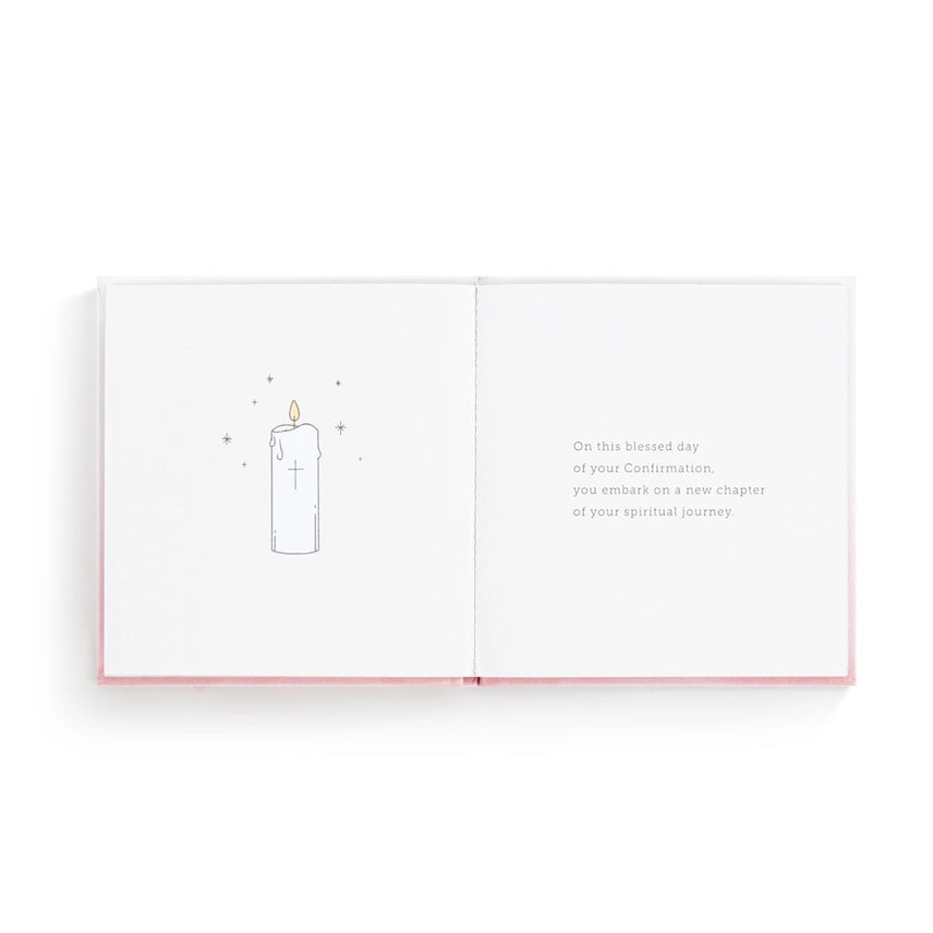 Girls Confirmation Book and Earring Set