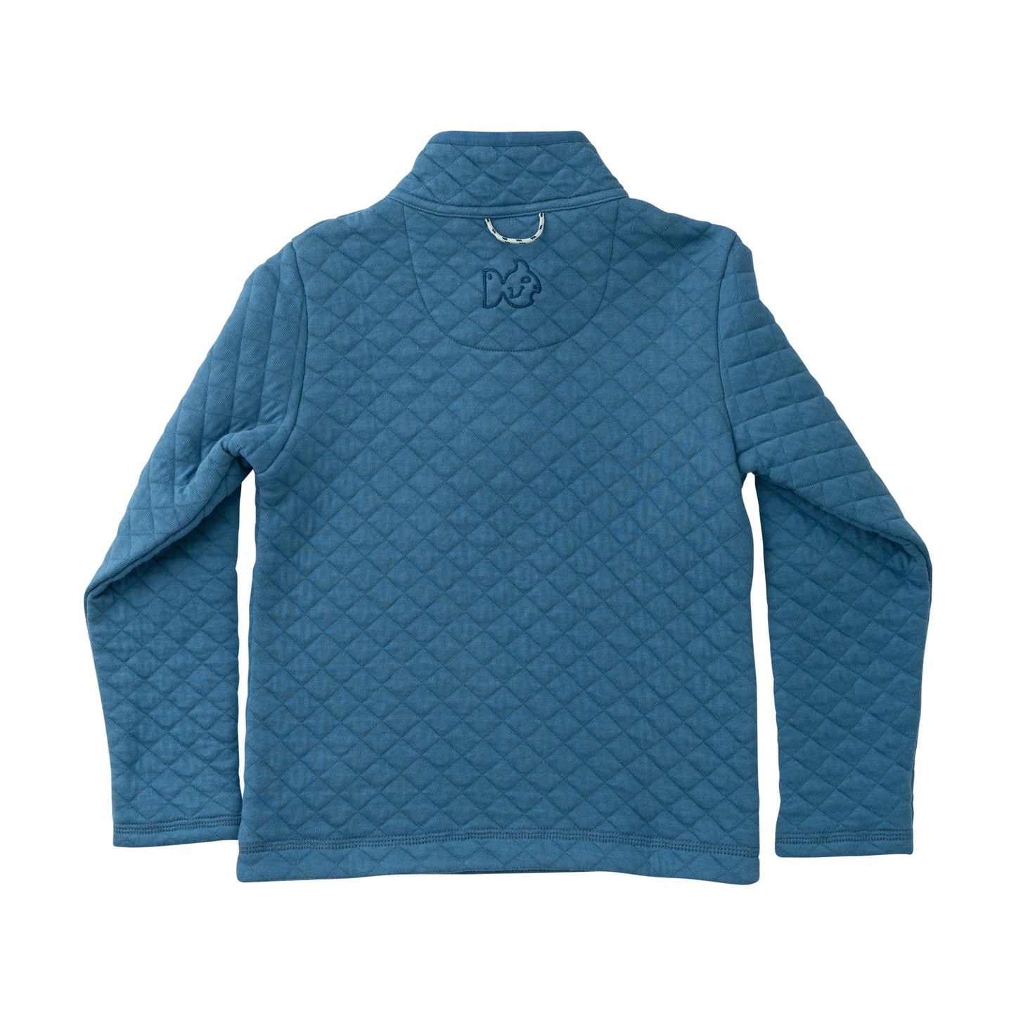 Quilted Zip Pullover