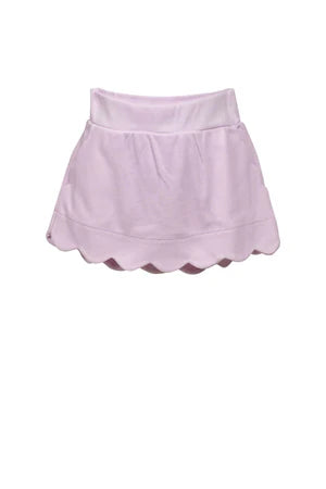 Pink Sophia Scalloped Skirt