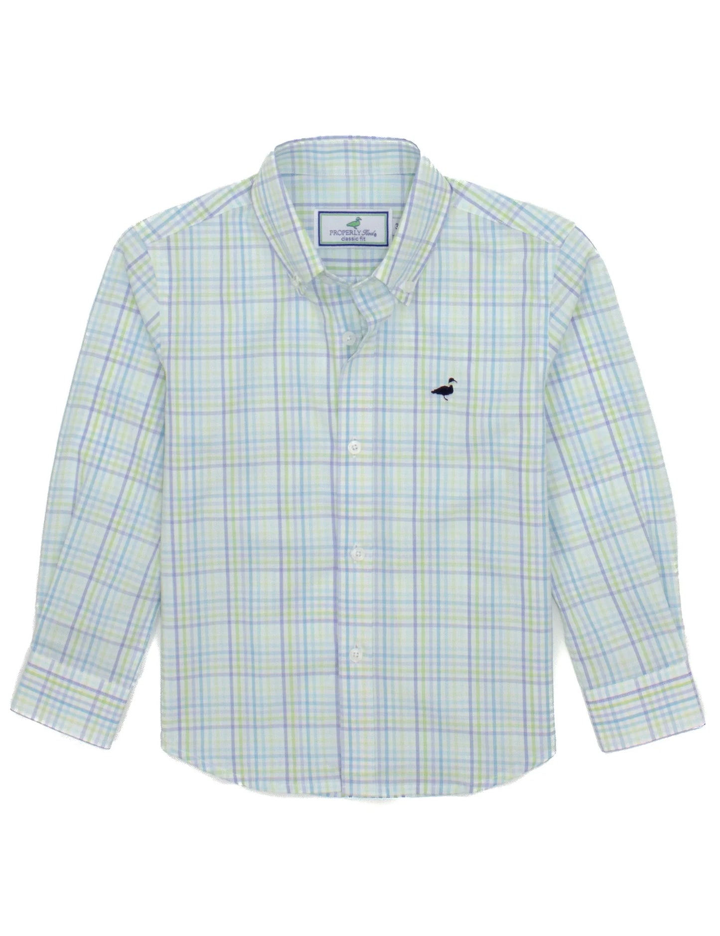 Boys Seasonal Sportshirt Spanish Moss