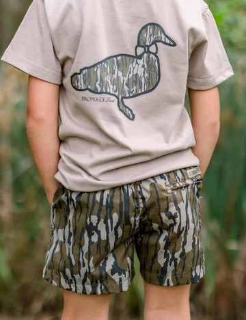 Boys Mallard Short Mossy Oak