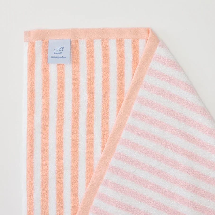 Kids' Beach Towel Pink & Coral