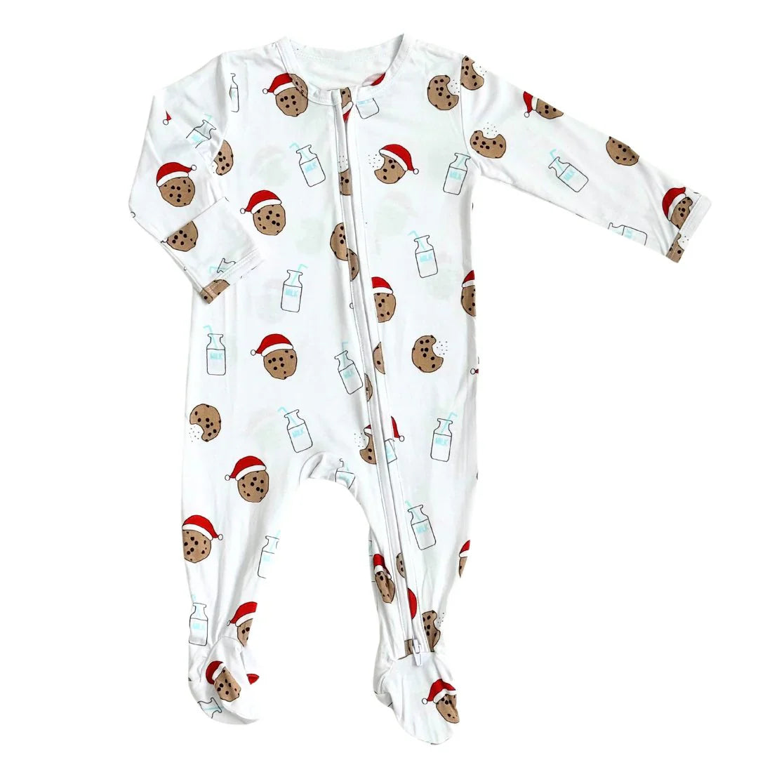 Cookie Craze Christmas Edition Footie Zippered One Piece