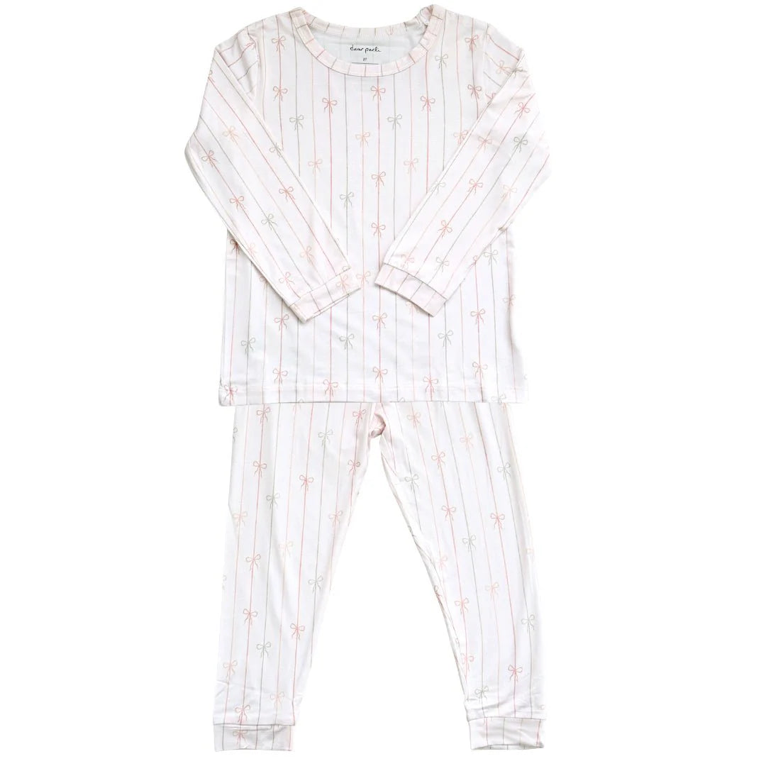 Darling Bows Toddler Pajama Set
