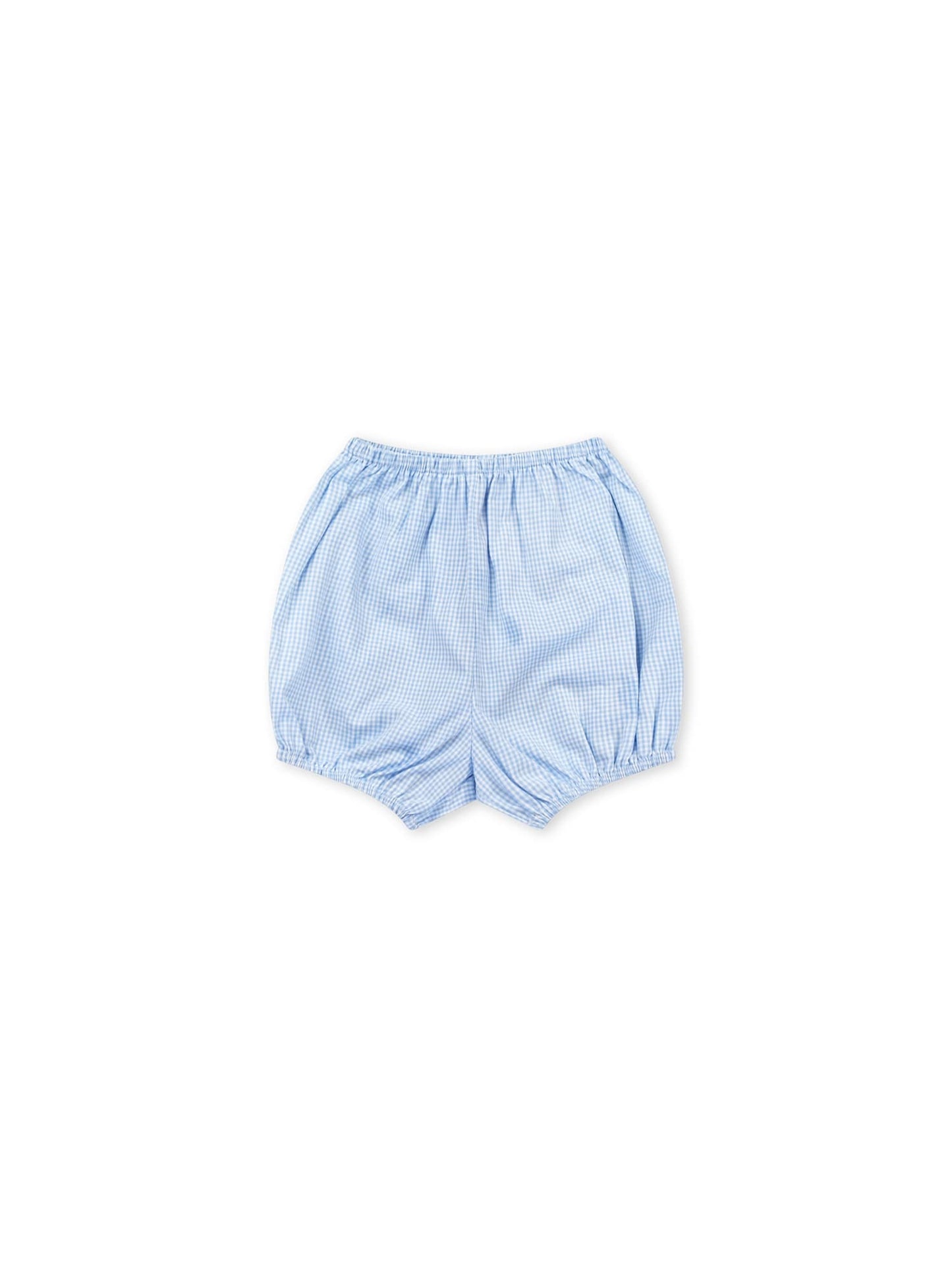 Elegant Diaper Cover Baby Blue Minigingham