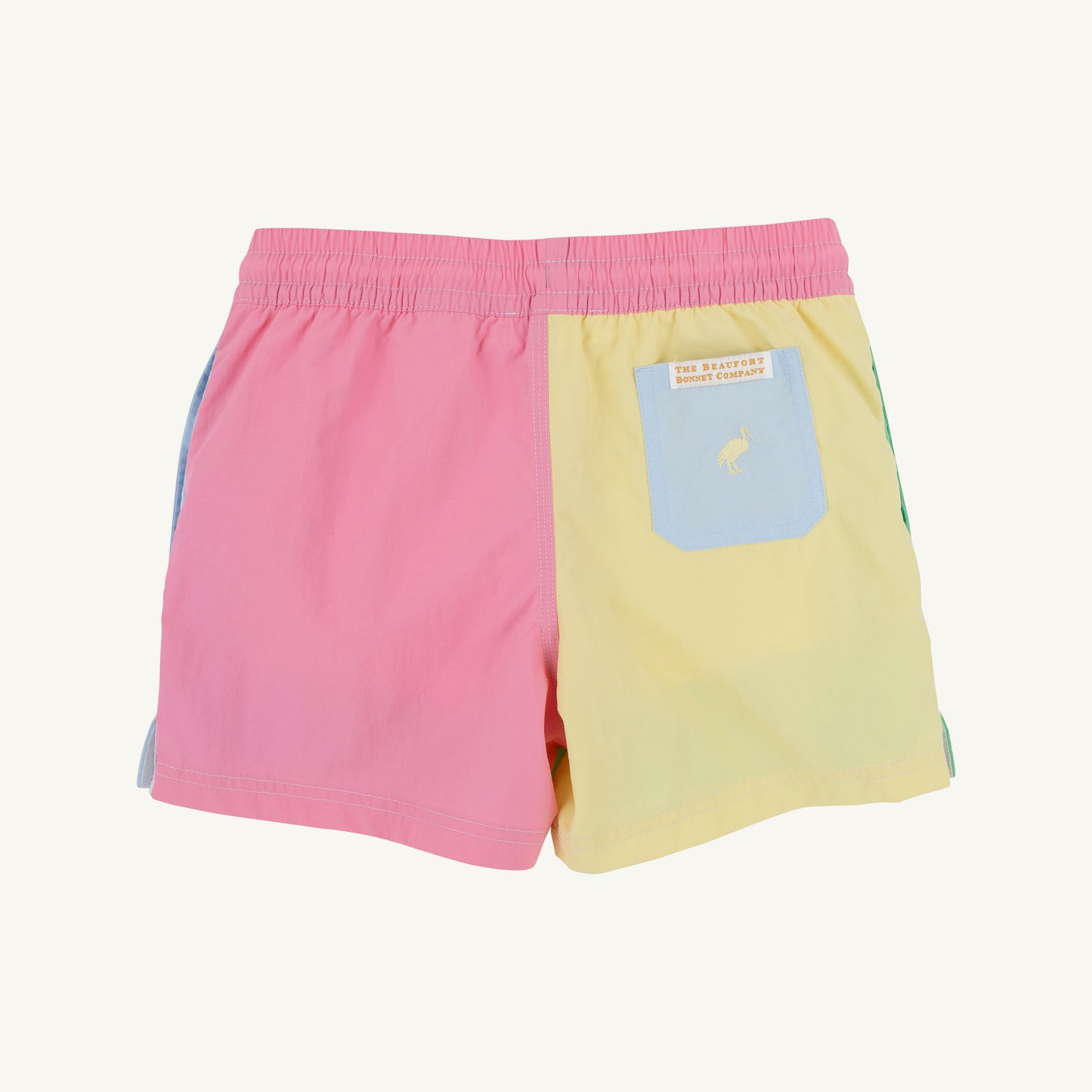 Country Club Colorblock Trunk Grace Bay Green/Buckhead Blue/Lake Worth Yellow/Hamptons Hot Pink