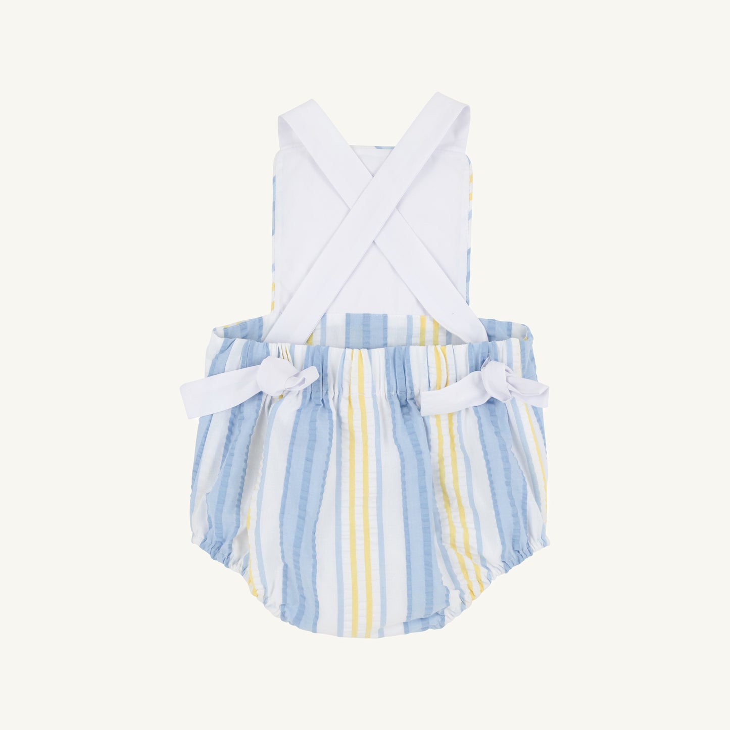 Sayre Sunsuit SoBro Seersucker/Worth Ave White