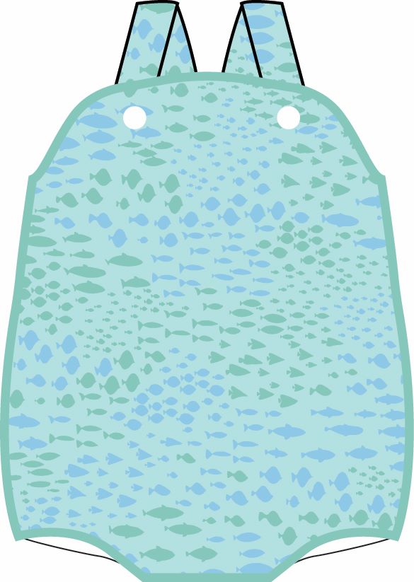 Bingham Bubble Pima Sarasota School of Fish/Turks Teal