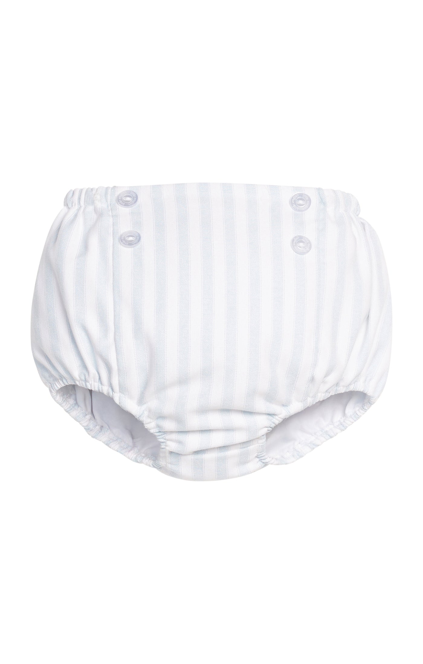 Button Front Diaper Cover Savannah Stripe