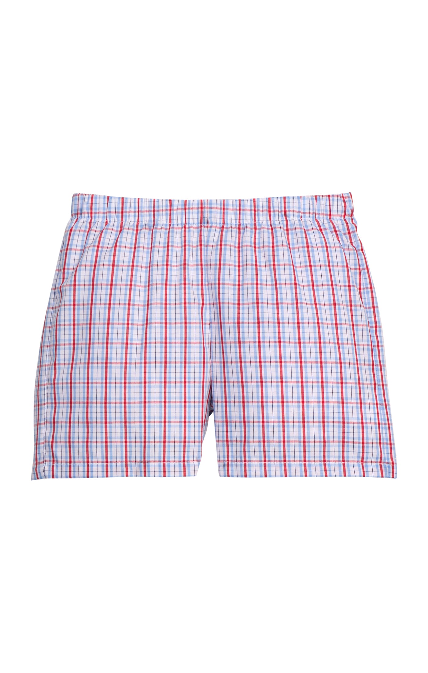 Basic Short Patriotic Plaid